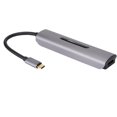 thumbnail image 1 of 7 en 1 Tipo-C a HDMI+USB3.0x3+TF+Tarjeta de memoria+PD Hub Converter Docking Station, 1 of 8