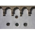 thumbnail image 2 of Noble Gardner, Nancy 14x11 Black Ornate Wood Framed with Double Matting Museum Art Print Titled - Greece, Sifnos, Apollonia Ottoman-style plates, 2 of 4