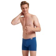 Sloggi Men Boxer Shorts Cotton Blue M