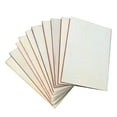 thumbnail image 1 of 10PCS/Set Natural Unfinished Wooden Square Shape Christmas Tree Wood Crafts Discs Wedding Party Painting Decor, 1 of 8