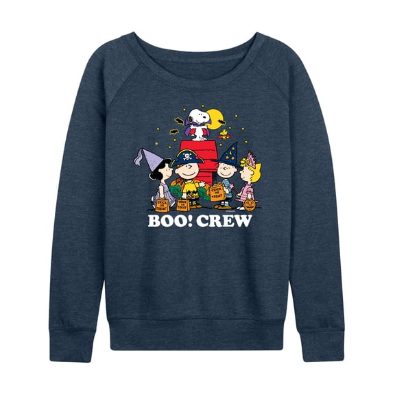 Peanuts - Boo Crew - Women's Lightweight French Terry Long Sleeve Shirt