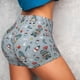 thumbnail image 4 of Fotbe Winter Gnome And Snowman Shorts Sin Costuras – Shorts Deportivos de Cintura Alta para Mujer, Elásticos para Gimnasio, Yoga, Running o Ciclismo-X-Large, 4 of 8