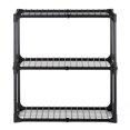 thumbnail image 6 of 3-Shelf Adjustable Heavy Duty Storage Shelving Unit, Steel Organizer Wire Rack, for Kitchen, Bathroom, Living Room, Bedroom, Black, 6 of 8