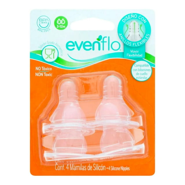 Mamila Evenflo Standarsil 3+1 3 piezas multicolor