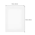 thumbnail image 2 of HEMOTON White Cloth and Wood Canvas Panels for Acrylic Painting Bulk Canvases with Premium Workmanship 3Pcs, 2 of 8