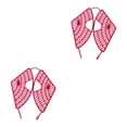 thumbnail image 3 of Eigraketly Bike Electric Rear Seat Protection Net Care Skirt Net  Safety Foot Leg Rosa tipo 3 2piezas, 3 of 6
