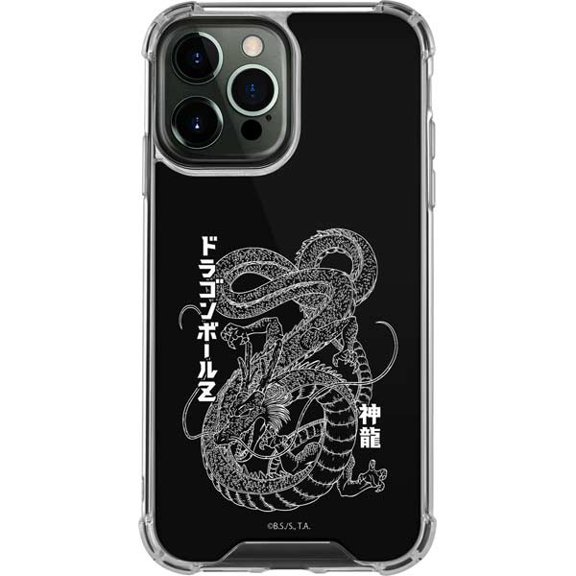 Skinit Dragon Ball Z Negative Shenron iPhone 14 Pro Max Clear Case