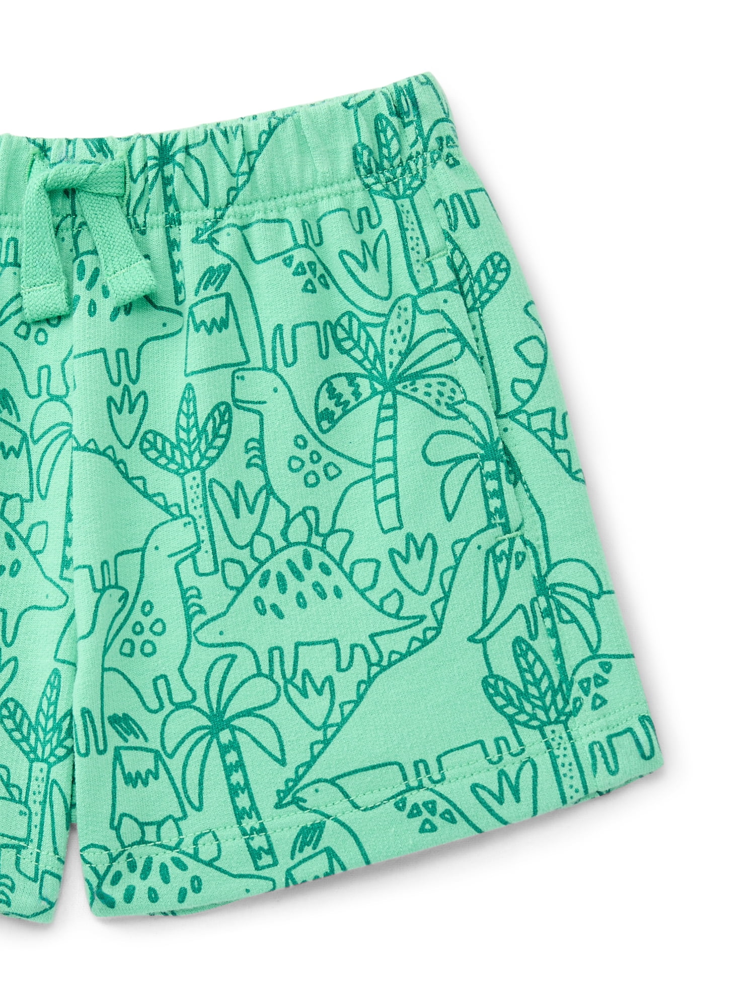 Wonder Nation Baby Boys French Terry Drawstring Shorts, Sizes 0M-24M
