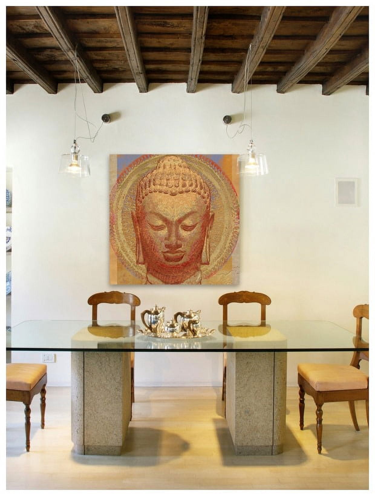 "Buddha I" Painting Print on Wrapped Canvas