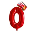 thumbnail image 2 of 2 Pcs Ballons Chiffres Rouges 32 Pouces Mini Camion de Pompiers Ballons en Feuille 1 2 3 4 5 6 7 8 9 Ans Décoration de Fête d'Anniversaire shower de Bébé Jouet pour Enfants, 2 of 5