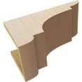 thumbnail image 6 of 8"W x 16"D x 8"H Wide New Brighton Rough Cedar Woodgrain TimberThane Corbel, Primed Tan, 6 of 6