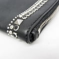 thumbnail image 5 of Pre-Owned Valentino Garavani Studs LOVE Women,Men Leather Clutch Bag,Pouch Black, 5 of 17