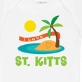 thumbnail image 4 of Inktastic I Love St. Kitts Boys or Girls Baby Bodysuit, 4 of 5