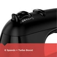 thumbnail image 3 of BLACK+DECKER Mixeur à Main Électrique Filaire 6 Vitesses, Noir, 3 of 7