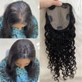 thumbnail image 4 of 8-22" Long Curly Human Hair Topper 12x13cm European Virgin Hair Silk Base Hair Piece 150% Density Clip in Hairpiece for Women Cover Thin Hair, 4 of 4