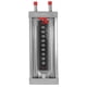 thumbnail image 1 of Manómetro de columna de agua en forma de U, manómetro de alta precisión, sensor de manómetro, fuente de alimentación, 1 of 7