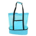 thumbnail image 2 of LAFGUR Beach Cooler Bag, Mesh Beach Bag Keep Freshness For Beach, 2 of 8