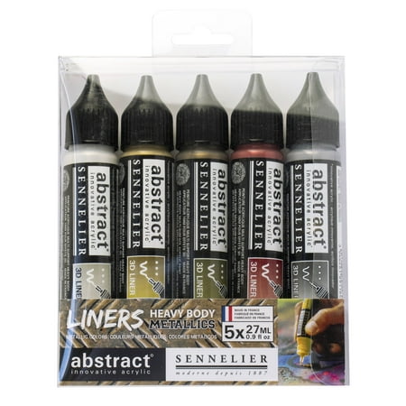 UPC: 3046451951031 | Sennelier Abstract Liner Set 5-Color Metallic Colors Set