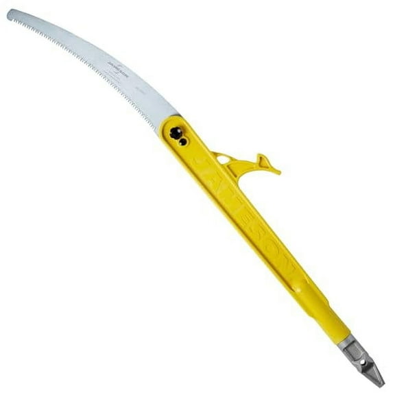 Jameson Folding Pole Saw with 13 inch Barracuda Hard Chrome Plated Tri-Cut Saw Blade