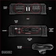 thumbnail image 4 of Belva BXA5002 500W Peak BX-Series 2-Ohm Stable Class-A/B 2-Channel Car Audio MOSFET Amplifier with Remote Subwoofer Level Control, 4 of 10