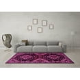 thumbnail image 3 of Ahgly Company Indoor Round Persian Pink Traditional Area Rugs, 4' Round, 3 of 4