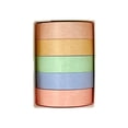 thumbnail image 3 of Wrapables Solid Color Washi Tape (Set of 5), 10mm x 5M, Rainbow, 3 of 5