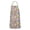 Easter and Eggs, variant on Easter and Eggs Multicolor Pattern Apron with Pockets, Cotton Linen Waterproof Adjustable Apron for Women, Kitchen Cooking Gardening BBQ Salon Apron, 33x27 Inch