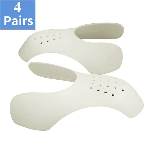Hehanda Shoe Shield - 4 Pairs of Crease Protector - Supports Shoes Against Creases