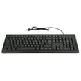 thumbnail image 3 of Teclado con cable USB, 104 teclas, teclado silencioso de negocios, PC, portátil, ordenador T15, 3 of 8