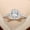 White, variant on 4 Colors Cubic Zirconia Rings Women Pretty 925 Silver Delicate Jewelry Gift Size 6-10-7-Dark Blue