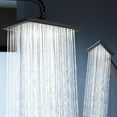 Extra Large Rain Shower Head, High Flow Square Rainfall Showerhead