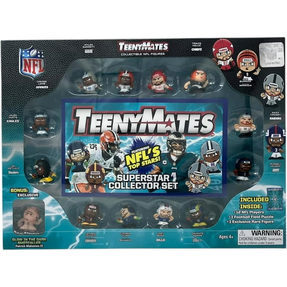 Teenymates Party Animal 2026 Football Series 14 Figures Collector's Gift Set