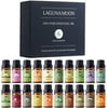 XEOVHV Lagunamoon Premium Essential Oils Set,Top 20 Pure Natural Aromatherapy Oils Lavender Frankincense Peppermint Rose Rosemary Sandalwood 【Prime Day Deals 2021】