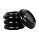thumbnail image 4 of Juego de 4 ruedas de madera para patas de piano, protección para el suelo de pianos verticales. Negro, 4 of 9