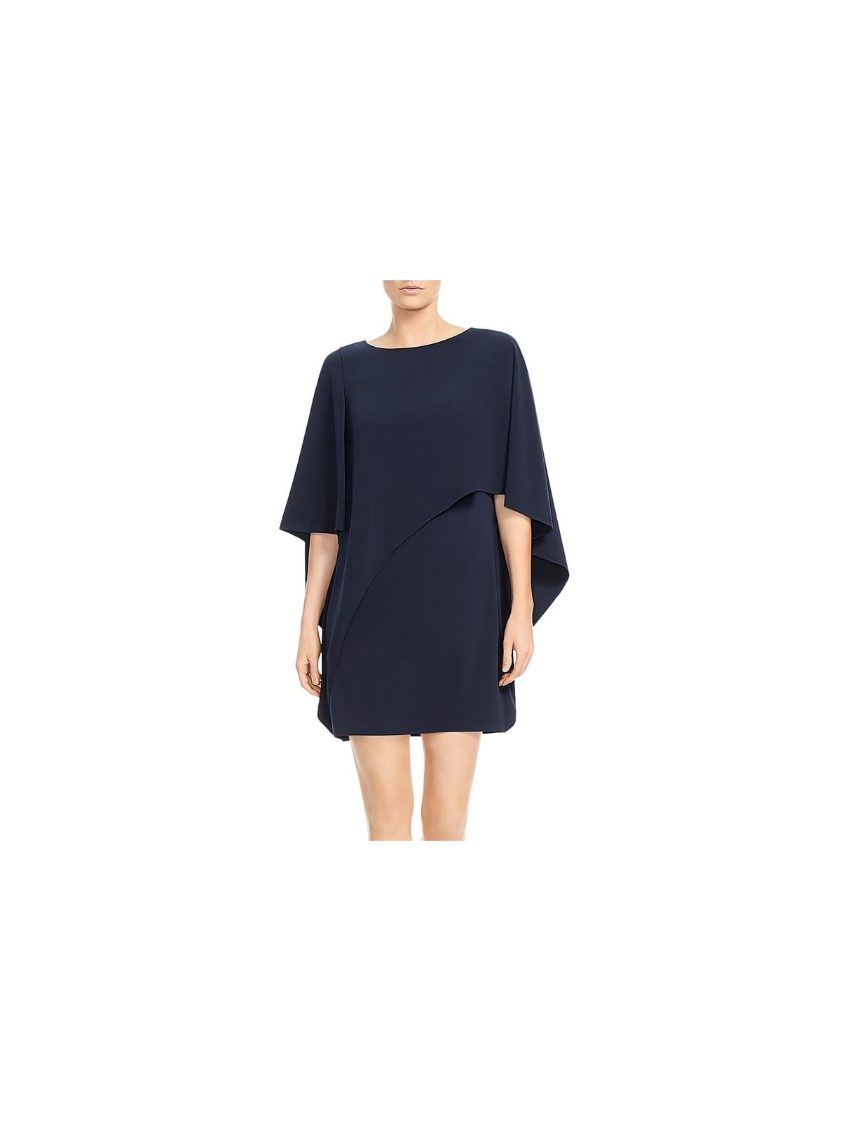 halston heritage navy dress