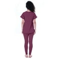 thumbnail image 3 of Moomaya Womens Nightwear Set Pyjama Cotton Sleepwear 2 Pcs Nightdresses, 3 of 7