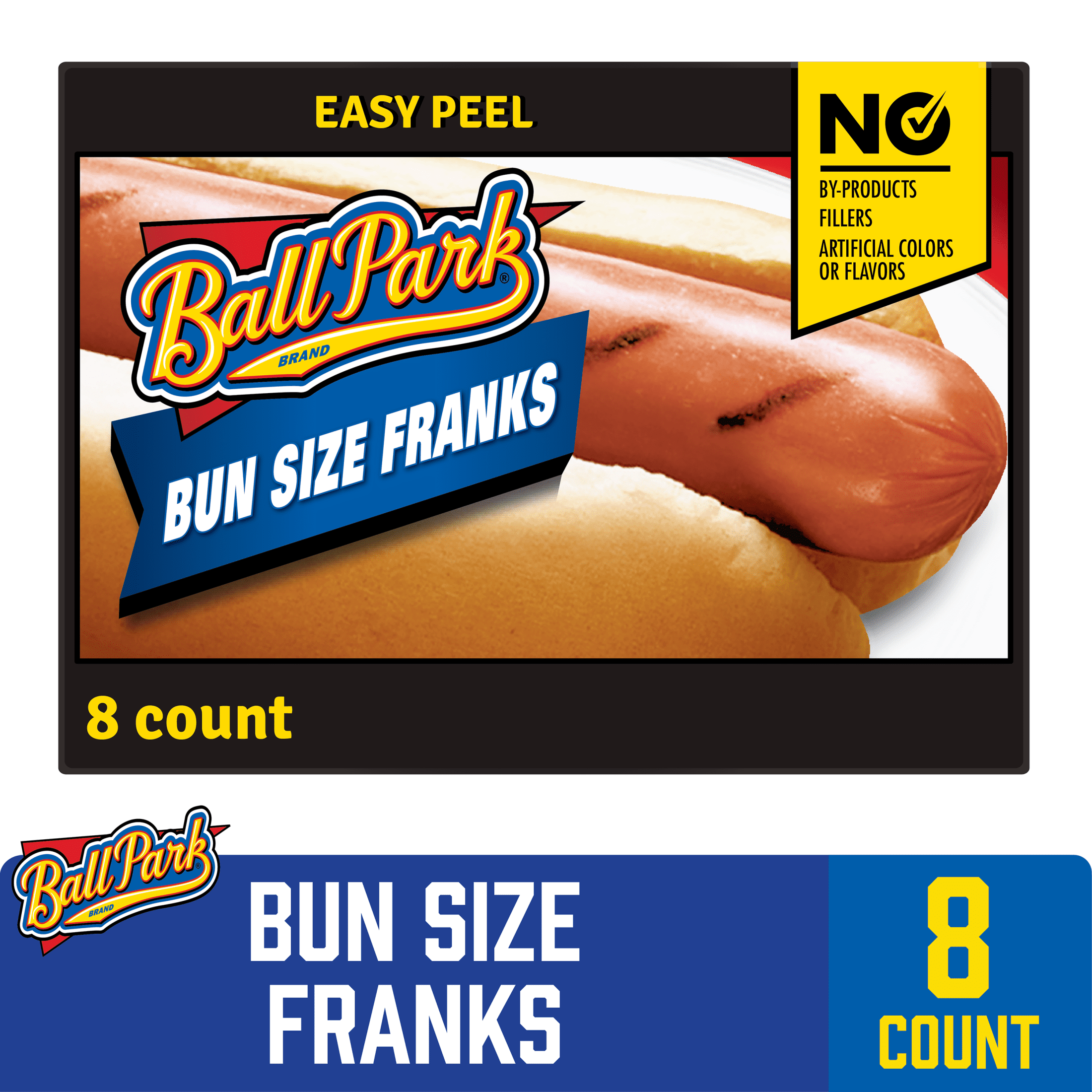 Ball Park® Classic Bun Size Hot Dogs, 8 Count