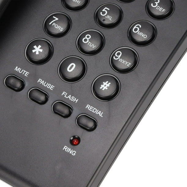 Business Landline Telephone,Home Corded Landline LED Hotel Wired Telephone Home Phone Industry