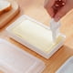 thumbnail image 4 of Caja para almacenar mantequilla, caja para cortar queso, conservación sellada, apta para refrigerador, tapa hermética, plástico apto para alimentos, diseño de 2 niveles, para cocina, para, 4 of 9