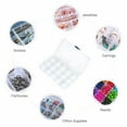 thumbnail image 4 of Clear Jewelry Box 6-Pack Plastic Bead Storage Container Craft Earrings Organizer, 4 of 5