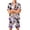 Purple_004, variant on Men's Halloween Two Piece Pajama Set Funny Bat Graphic Casual Short Sleeve Button-Up Collared Shirts and Shorts Stylish Comfortable Clothing White M