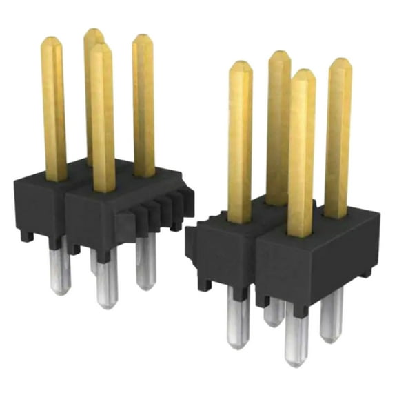 Pack of 5 TSW-106-07-F-D Connector Header Through Hole 12 position 0.100 (2.54mm)