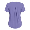 thumbnail image 3 of Betivan Womens Workout Tops Sun Protection Running Pliates Athletic Lightweight Short Sleeve Tops for Women Fitness Clothing, 3 of 9