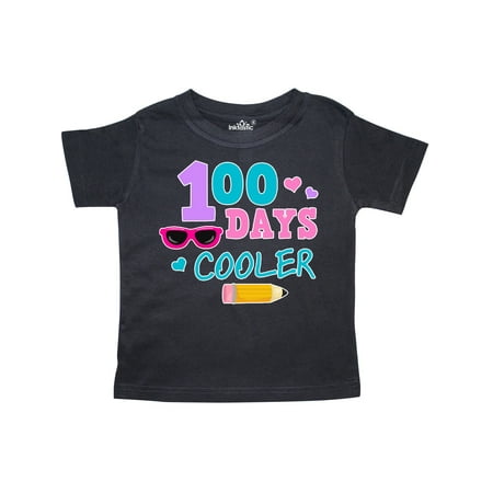 

Inktastic 100 Days Cooler in Pink Gift Toddler Toddler Girl T-Shirt
