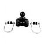 RAM-B-235U RAM Mounts 1 Inch Ball with Double U-Bolt Base for 1 - 1.25 Inch Rails