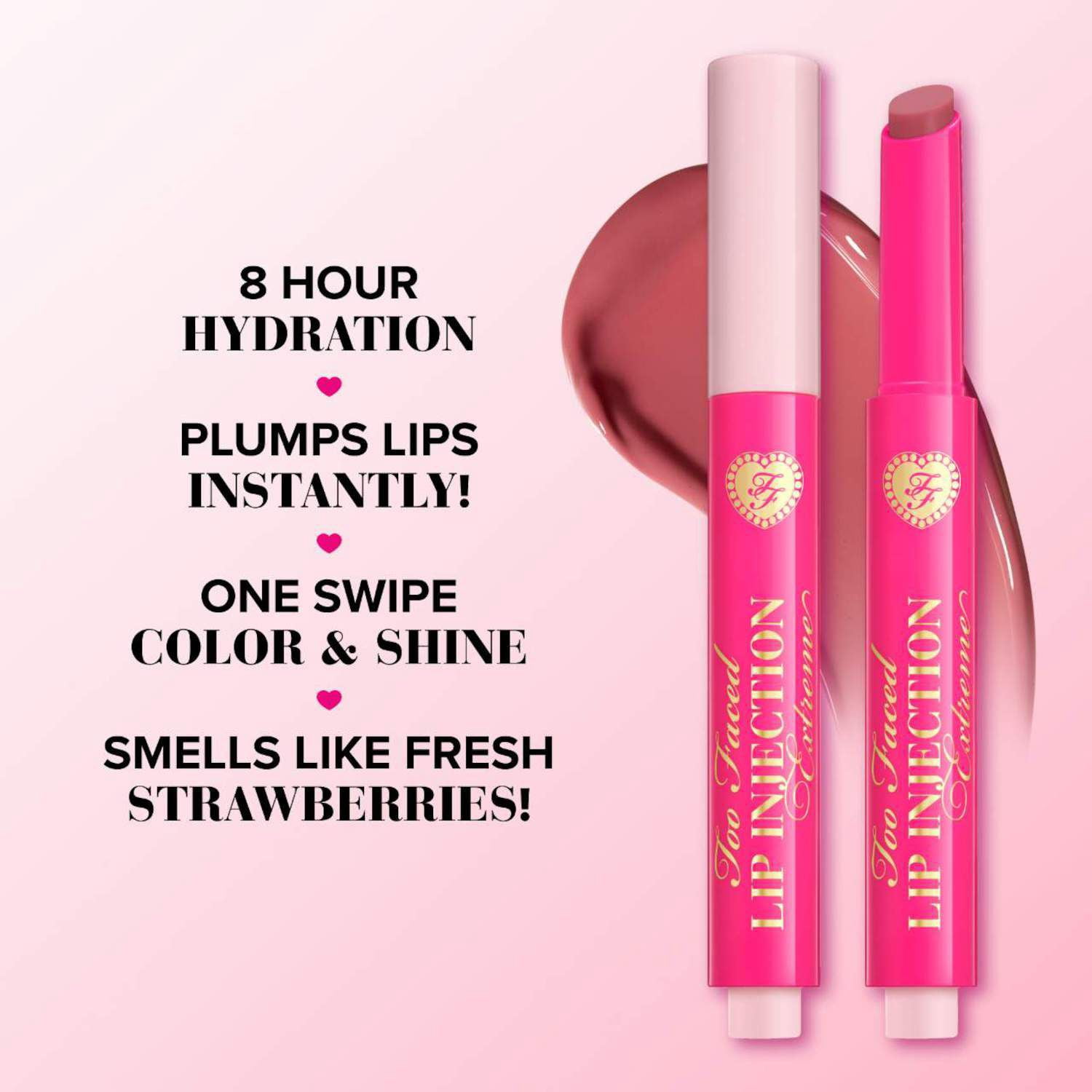 Too Faced Lip Injection Extreme Plumping Clicks Lip Gloss Color: Dont Be Chai Size: N/A
