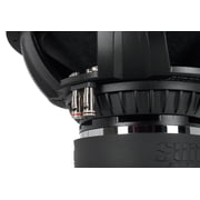 Sundown Audio SA-15 V.3 D4 Bundle: 15 in 1500W RMS DVC 4 Ohm Car Audio Subwoofer, RGV15 Vented Box, Enclosure Install Kit, 3-items