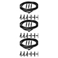 thumbnail image 2 of Wisewang Rubber Universal Fit For Easy Installation Washer Nozzle Hose Kit Front Windshield Washer Hose Kit 3Set, 2 of 5