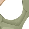 thumbnail image 5 of Light Green Women Built-in Bra Tank Tops Nylon,Spandex for Women Sleeveless Racerback Shirts Casual Fitted Tops Essentials 3XL, 5 of 9