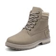 thumbnail image 1 of Dsscvnef Bottes Courtes pour Femmes Décontractées de Randonnée en Plein Air à Lacets Bout Rond Confortables Durables et Élégantes, 1 of 9